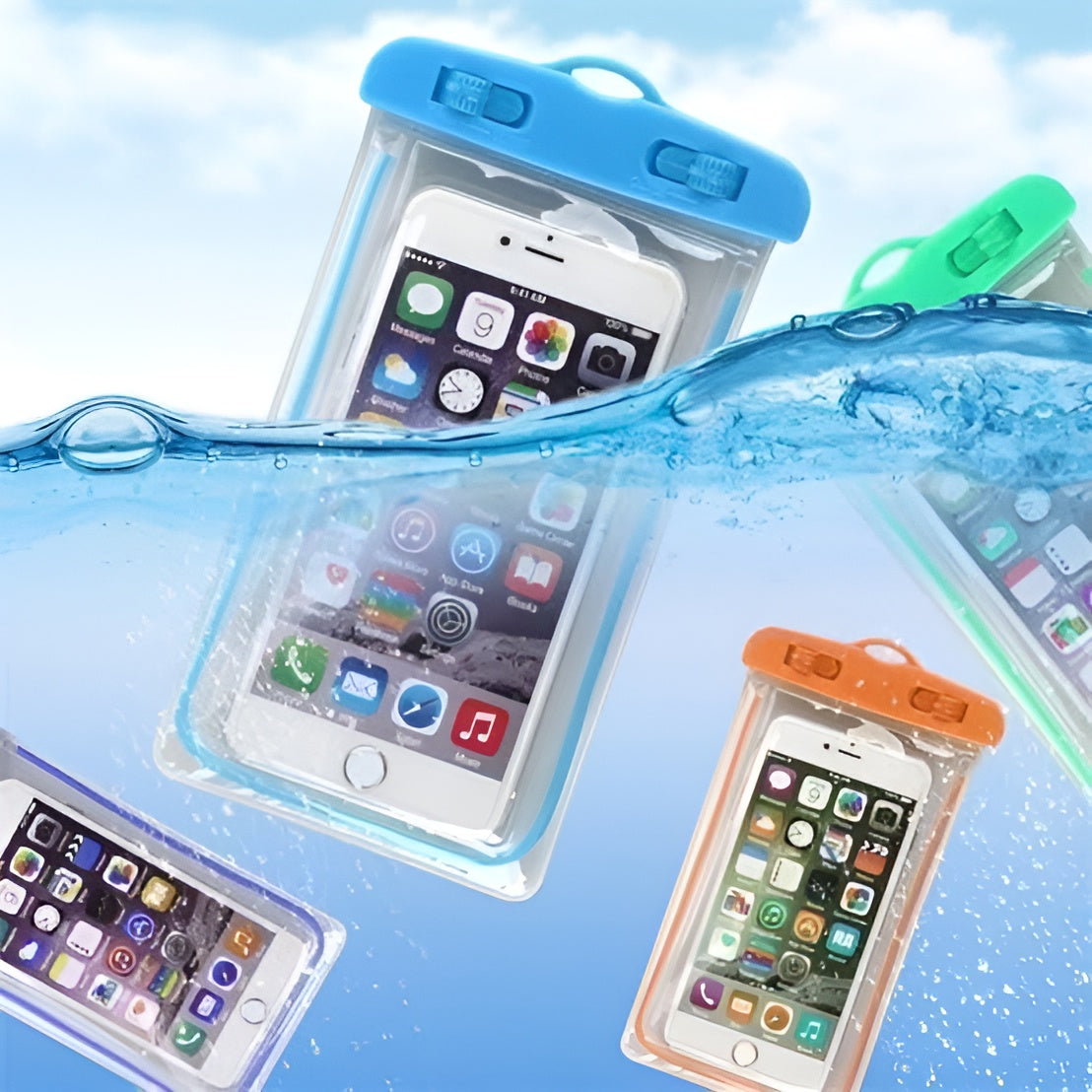 Universal Water Proof Mobile Pouch – Random Color