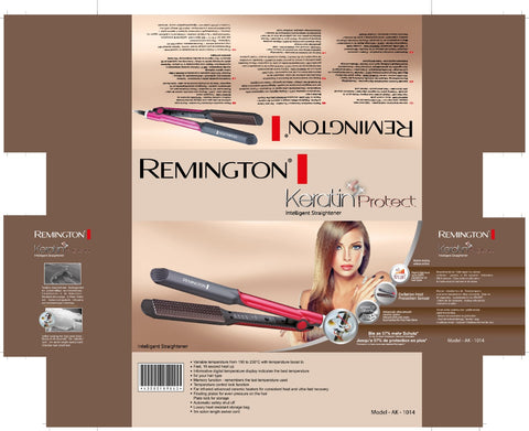 Remington Crimper Digital – Keratin Protect Intelligent Straightener